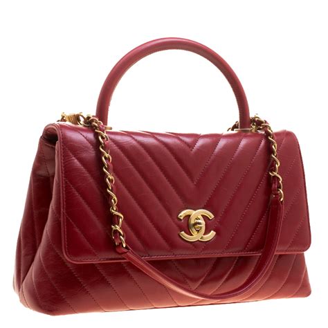 red chanel bag|red chanel bag small.